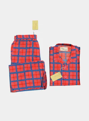 Can Vibe (Red) Pyjama Top/Trouser