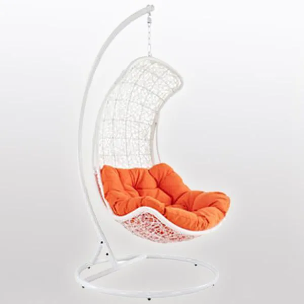 Outdoor furniture Wicker - Swing With Stand - Citrus