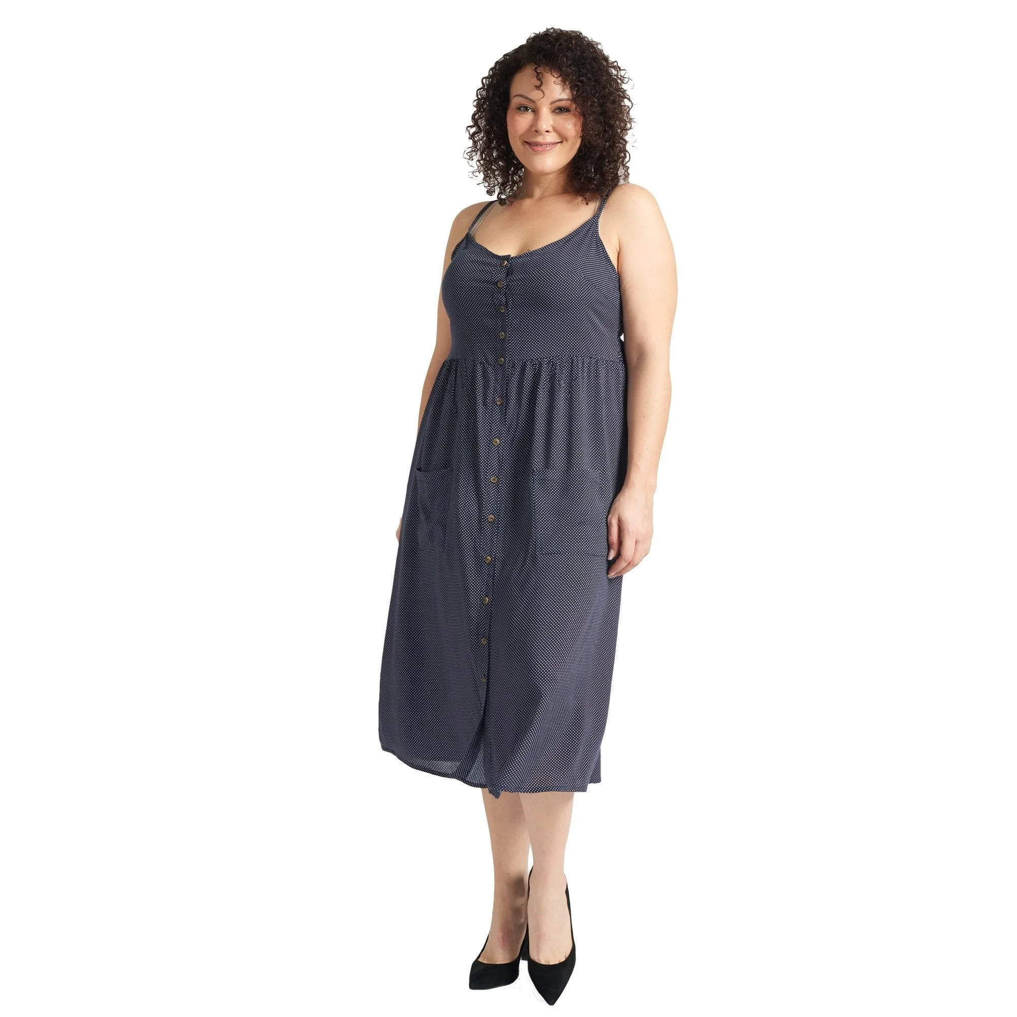 Polka Dot Sundress | Plus Size